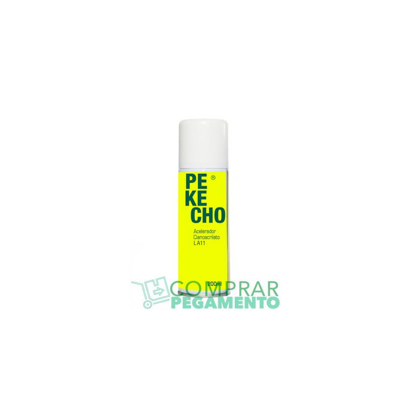 Pekecho Acelerador Cianoacrilato SIN DMPT (Bote Spray 200 ml.)